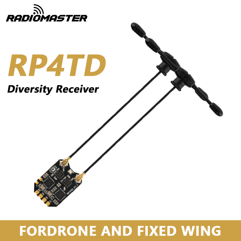 Drone Control Stick - Receptor RadioMaster RP4TD ExpressLRS 2.4GHz con